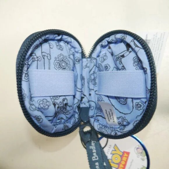 Disney Pixar X Vera Bradley Toy Story Andy's Room Bag Charm Clip Travel NWT - Picture 7 of 8